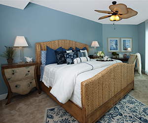 Coastal bedroom at BeauView